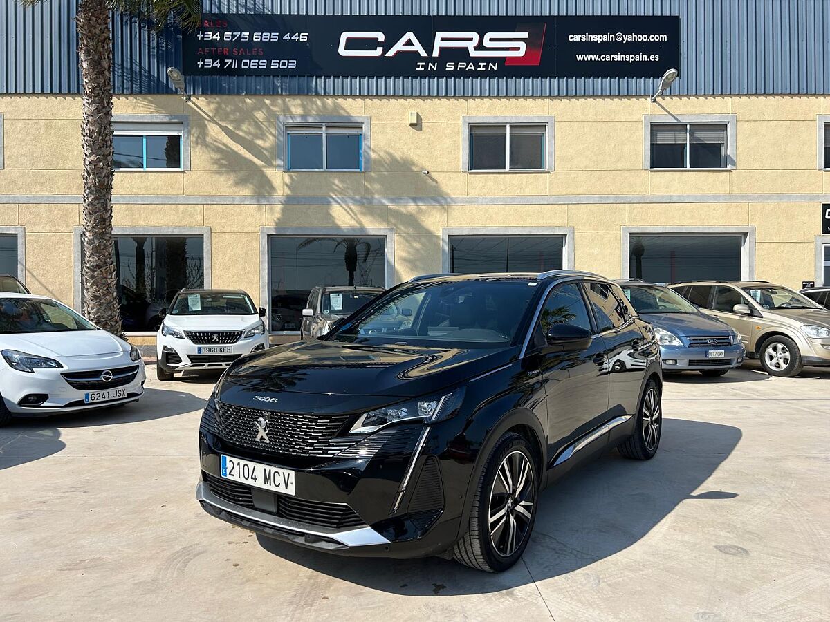 PEUGEOT 3008 GT HYBRID 4 AUTO PHEV SPANISH LHD IN SPAIN 46000 MILES SUPERB 2022